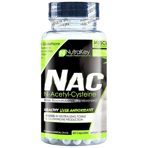 NutraKey NAC Capsules, 60 Count