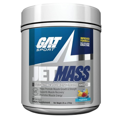 GAT SPORT JetMass Fact-Acting Volumizing Creatine System, 30 Servings (Tropical Ice)