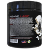 Insane Labz Psychotic Black Edition Mid Stimulant Pre Workout Powder, Energy Focus Pumps, Loaded with Creatine Beta Alanine Taurine Fueled by AMPiberry, 35 Servings Watermelon