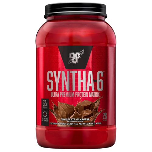 BSN SYNTHA-6 Whey Protein Powder with Micellar Casein, Milk Isolate, Strawberry Milkshake, 48 Servings (Packaging May Vary)